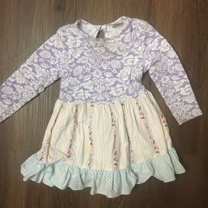 RicRac & Ruffles Long Sleeve Dress